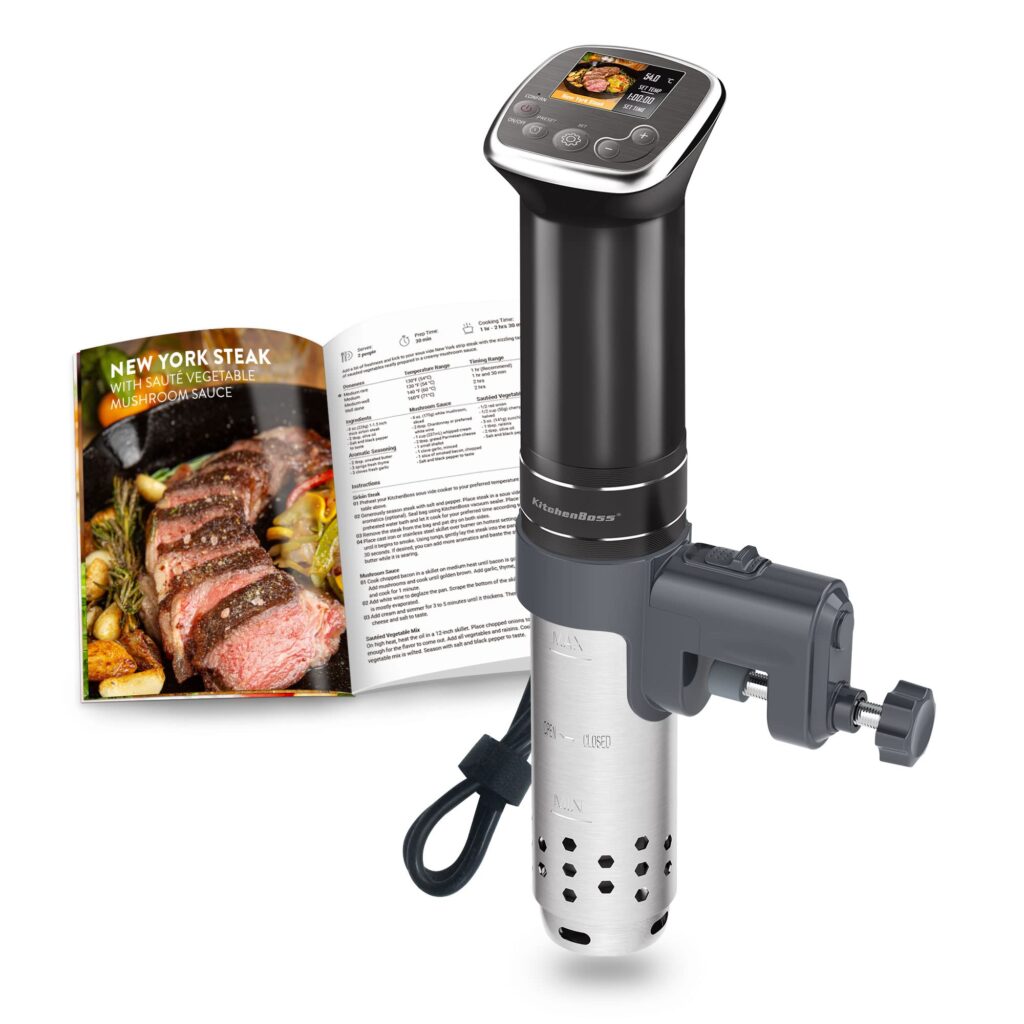 Cocina Perfecta con KitchenBoss Sous Vide Roner para Resultados Inmejorables