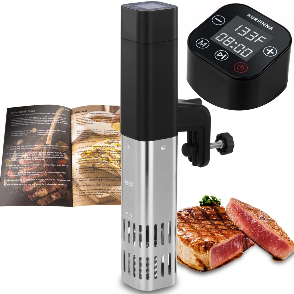 KURSINNA Máquina Sous Vide: Cocina Perfecta y Precisa a Baja Temperatura