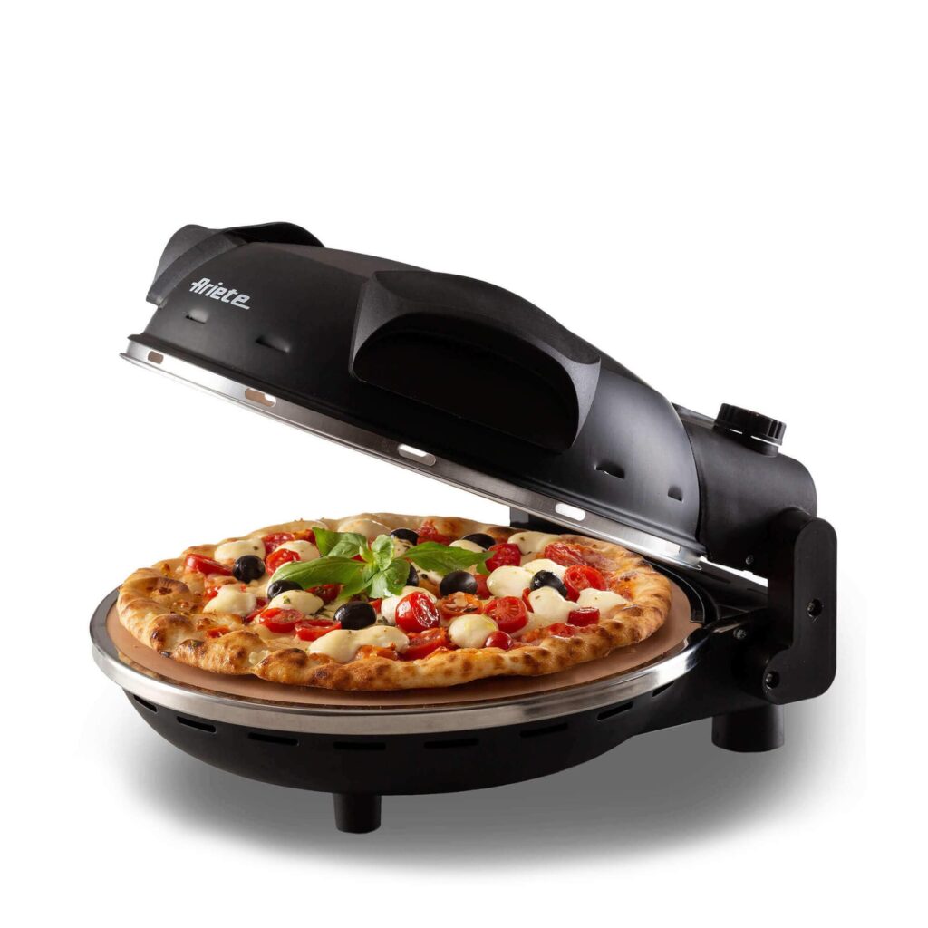 Mini Horno Ariete 909: Prepara Pizzas Perfectas en Cuatro Minutos