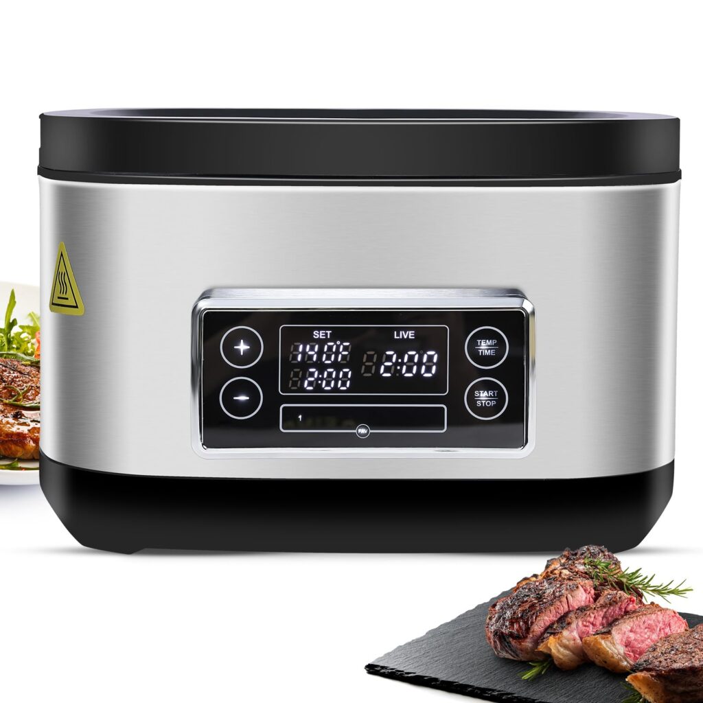 Spoonlemon Acero Inoxidable Sous Vide: Cocina Perfecta con Estilo y Precisión