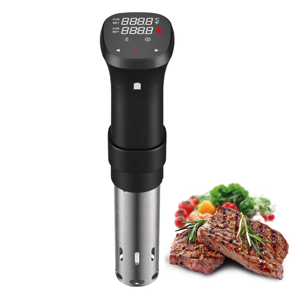 Cocina Perfecta con la Máquina Circuladora de Inmersión Sous Vide 1100W, Precisión y Sabor en Cada Plato