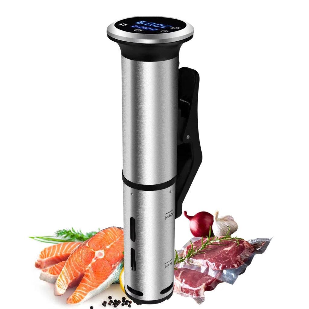 Cocina Sous Vide 1200W: Potencia y Precisión para Platos Exquisitos