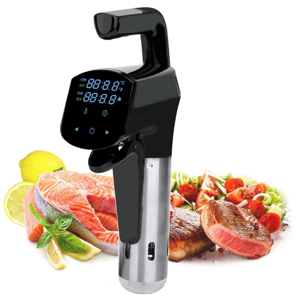 Máquina Sous Vide de 1800W: Cocina Perfecta a Baja Temperatura y Confiable